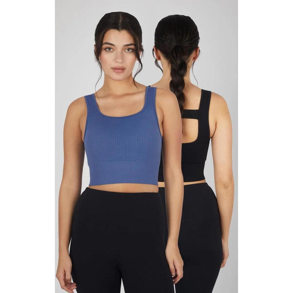 Yogalicious Waffle Seamless Melanie Sports Bra -XL